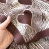 Imitation Cashmere Love Pattern Retro Style Texture Printing Thickened Warm Scarf Shawl