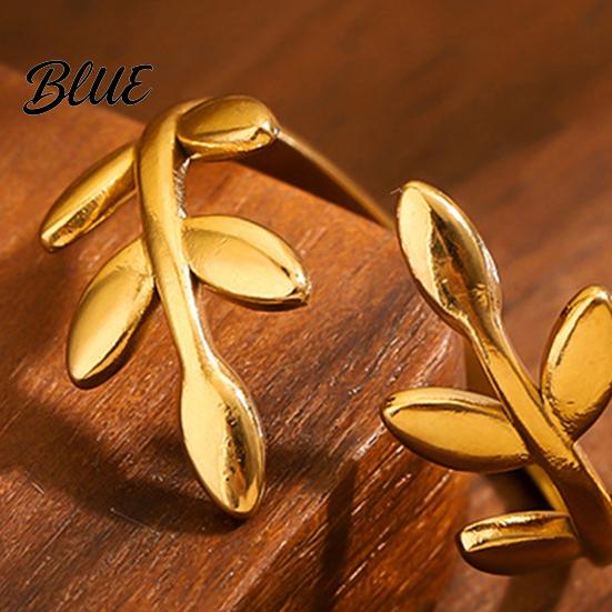 Adjustable Finger Band Thumb Ring Vine Shape Opening Design Hypoallergenic