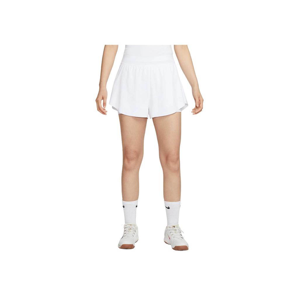Nike Court Advantage Ace Dri-FIT Comfortable Fashion Simple Versatile Solid Color Tennis Bottoms Women Bottoms White FZ6724-100