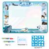 Magical Water Canvas Children's Learning Blanket Water Writing Cloth Repeated Graffiti Water Painting Blanket Large Watercolor Graffiti Pad