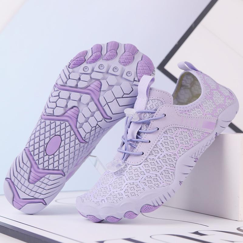 Unisex Non-Slip Five-Finger Barefoot Outdoor Shoes - Ideal for Canyoning, Snorkeling, Beach, Hiking, and Wading