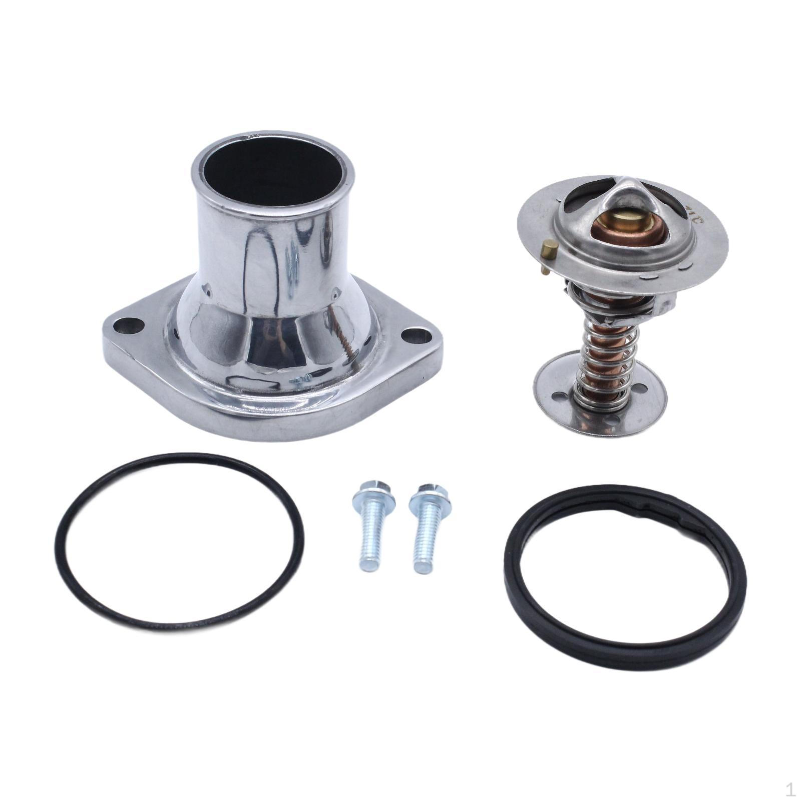 

Water Neck and Thermostat Kit Easy to Use Accessory for Chev LS Engine