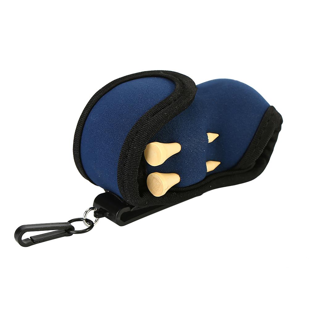 3 Farben Golfballtasche Halter Clip Utility-Tasche Sport Golfzubehör Mit Tees