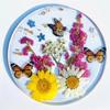 Set di 40 adesivi trasparenti in PET con farfalla vintage per stampi in resina per album fai da te