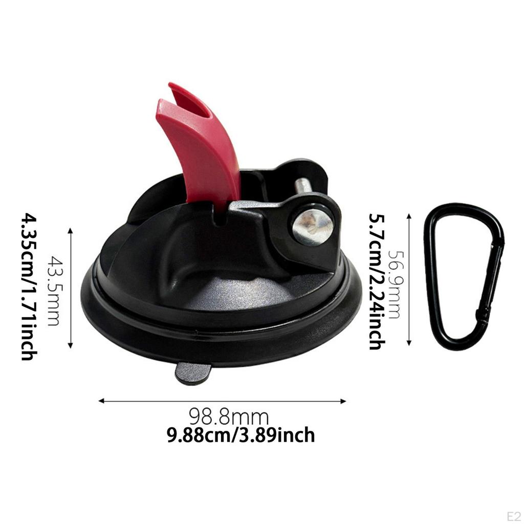 Belt Suction Cup, Strong Performance, Upgraded Glass Anchor, for Tents, Indoor,