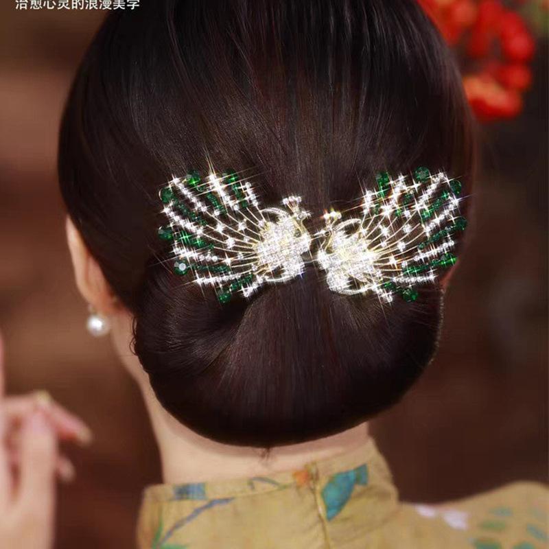 Ins Style Elegant Lazy Hair Curler Fshion Flower Fashion Flower Roller Hair Curler Lazy Hairpin Butterfly Hair Clips For Girls