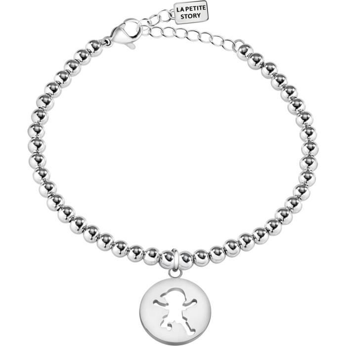 Bracelet - La Petite Histoire - LPS05AQL02 - Acier Inoxydable - Enfant - Ajouré