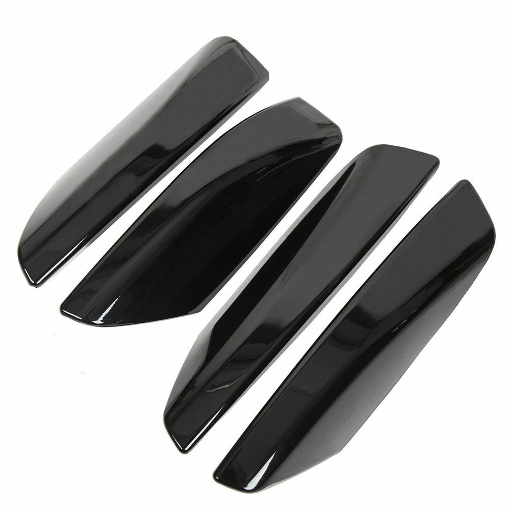 4pcs Car Roof Rack Rail End Cover Caps Black Sliver Replacement for Toyota 4Runner N210 2003 2004 2005 2006 2007 2008 2009