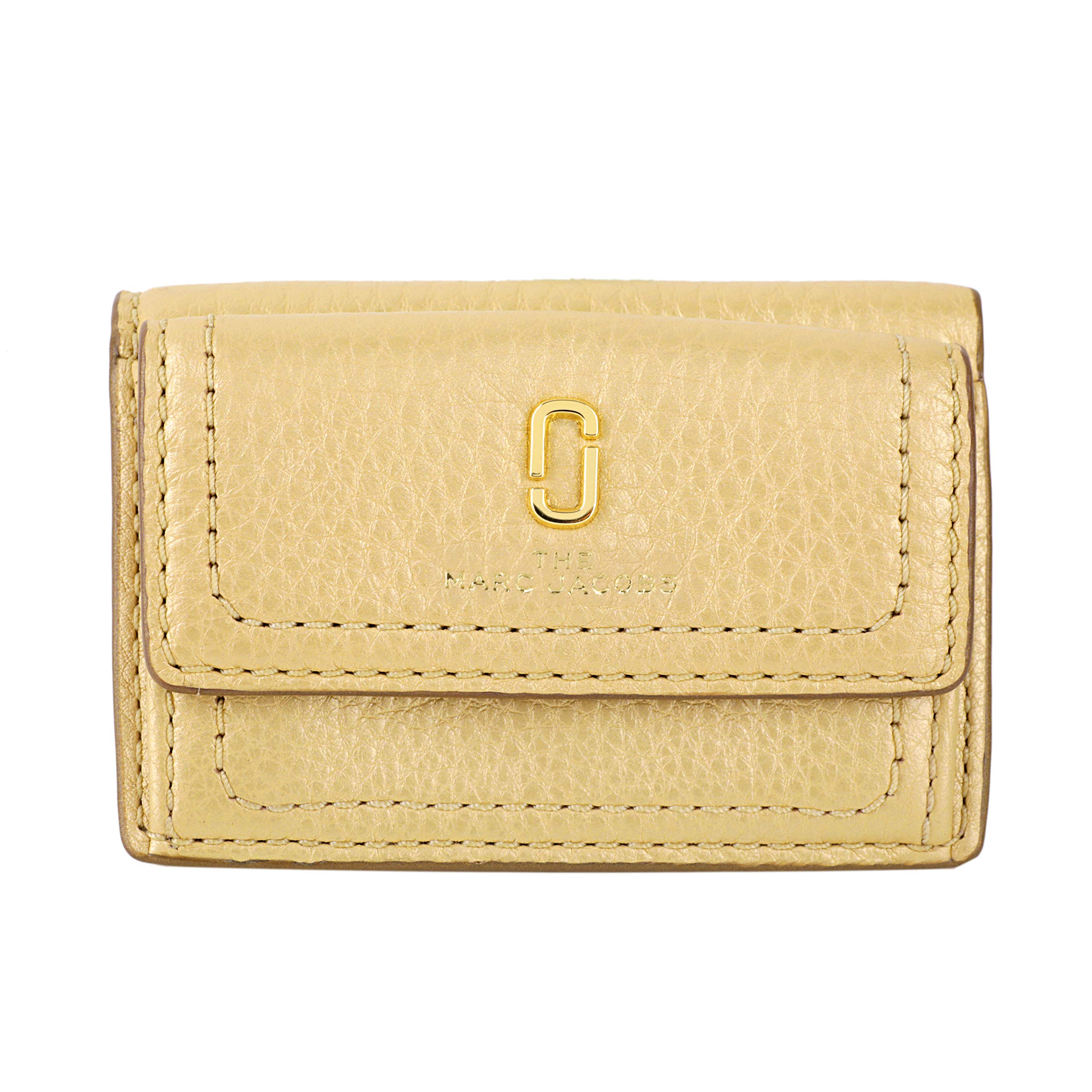 

Кошелек Marc Jacobs The Soft Shot Перламутровое золото M0016545 710 Тройного сложения [Б/У] золотой