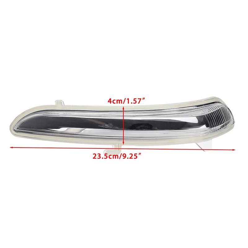 Rearview Mirror Turn Signal Light Lens Cover Indicator Lamp Housing For Peugeot 208 2012-2019 Car Wing Mirror Indicator Lens Replacement