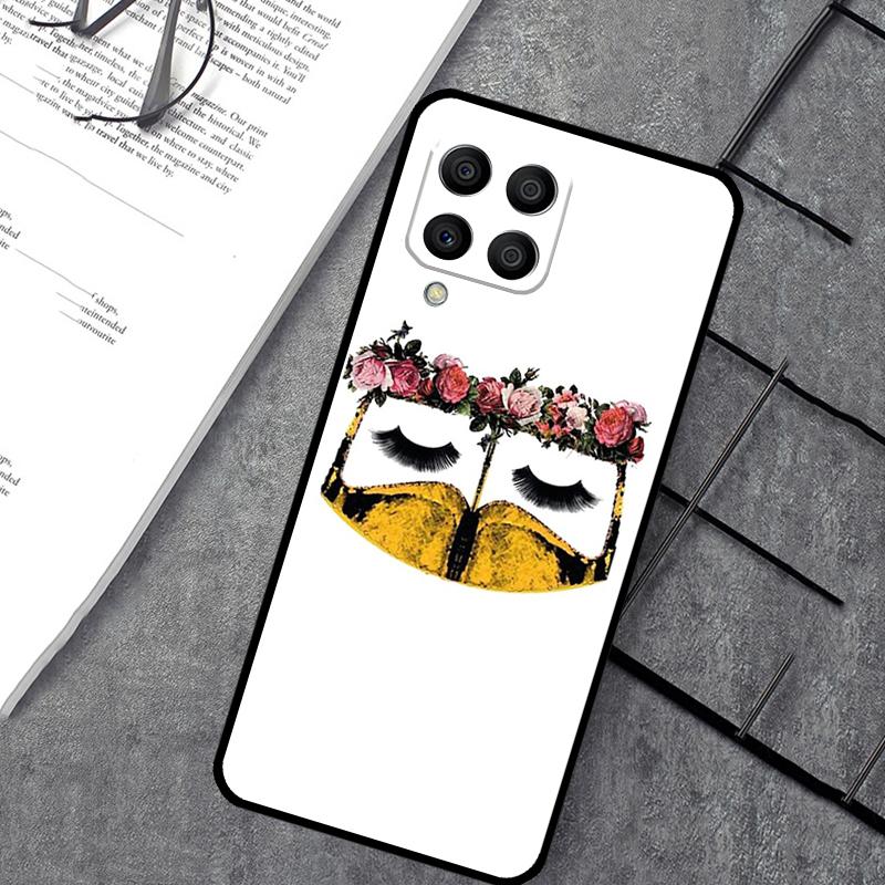 Muslim Islamic Arabic Hijab Girl Case For Samsung Galaxy M55 M31 M13 M11 M12 M14 M15 M06 M16 M36 M56 M53 M32 M52 M35 M34 M54