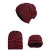 Velvet Knitted Pullover Hat Keep Warm Beanies Cap Casual Woolen Hat  Female