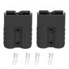 2PCS Multi Color 50A Battery Connector 600V Lightweight Design Wire Harness Plug Quick Disconnection Plug Boats Marine