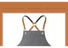 Women's Celebrity-Style Thick Canvas Apron for Hairdressers, Milk Tea Shops, and Baristas