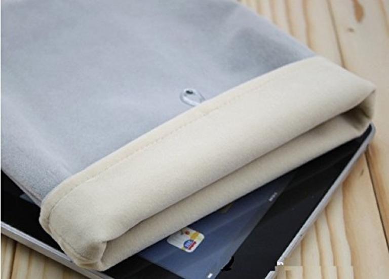 Weiche Innentasche für alle Tablets Zoll breit [Senkyakuya] 7/8/9/9.7/10.1 "504-0015-06" (7 Zoll, grau) ...