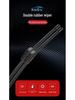 Frameless Dual Rubber Wiper for Sylphy, Qashqai, Livina, Tiida, Sunny, Teana, X-Trail Models