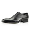 Fashion Wedding Shoes Top Layer Cow Leather Handcrafted Elegant Formal Office Business Non Slip Wear Comfortable Fashion Dress Man Shoes