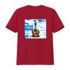 Christopher Cross Secret Ladder Guitar Dance Print T Shirt White All Sizes S 5XL Vintage Washed Stylish Unisex Stretched