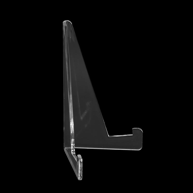 Mini Adjustable Protector Holders with Acrylic Stands Bases Desktop Clear Picture Photo Frames Card Rack Home Decor