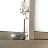 Japan Lock Service Zipper Lock for Sash Window Security Lock FN-469 Silver with Key