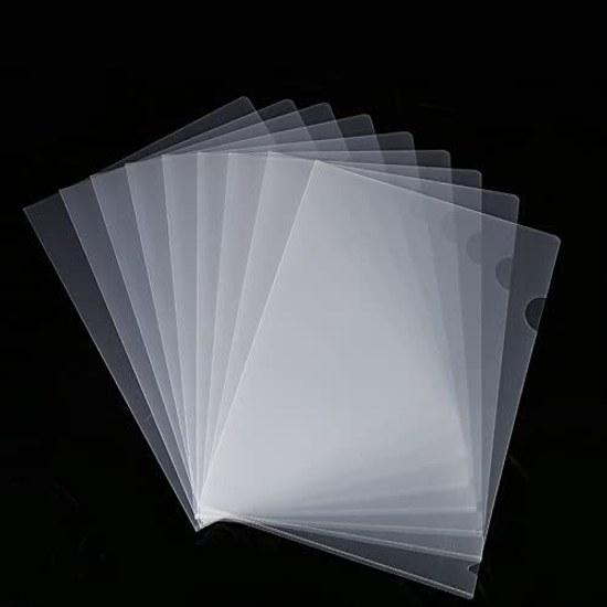 DY.2ten Clear Holder A4 30 sheets File 0.16mm thickness Transparent Case Document Organization Material Storage Protection Slim Vertical Convenient