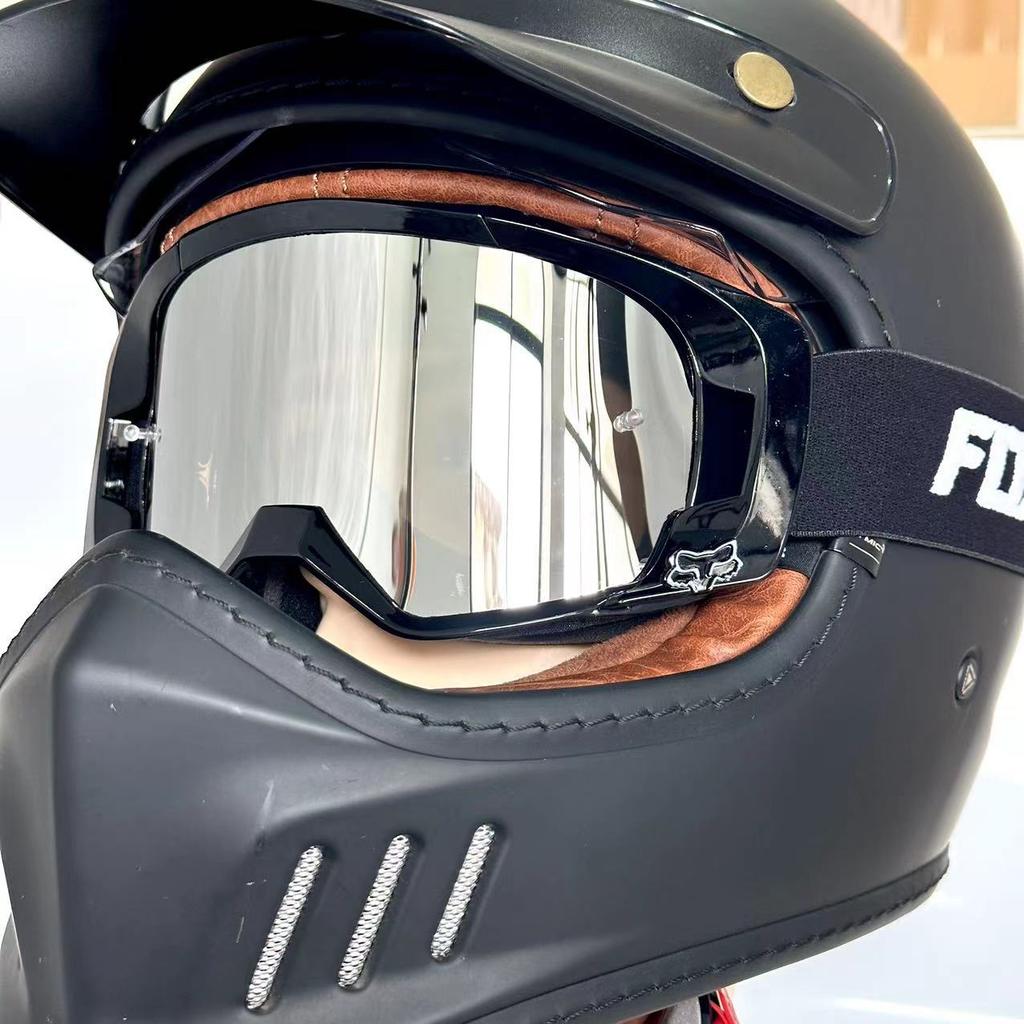 Fox Cycling Goggles Outdoor Off-Road Rally Downhill Motorcycle Riding Windproof Sandproof HD Riding Goggles
