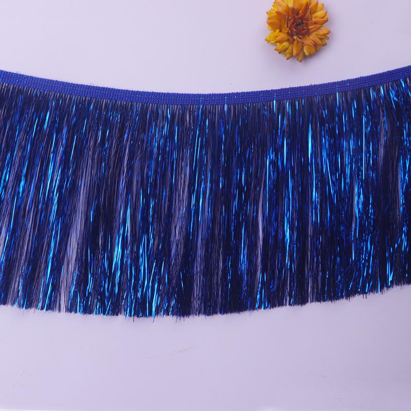 10yard 15/20cm Sequin Tassel Fringe Latin Dress Lace Trims Stage Clothes Decoration Ribbon Tape DIY Sewing Accessories