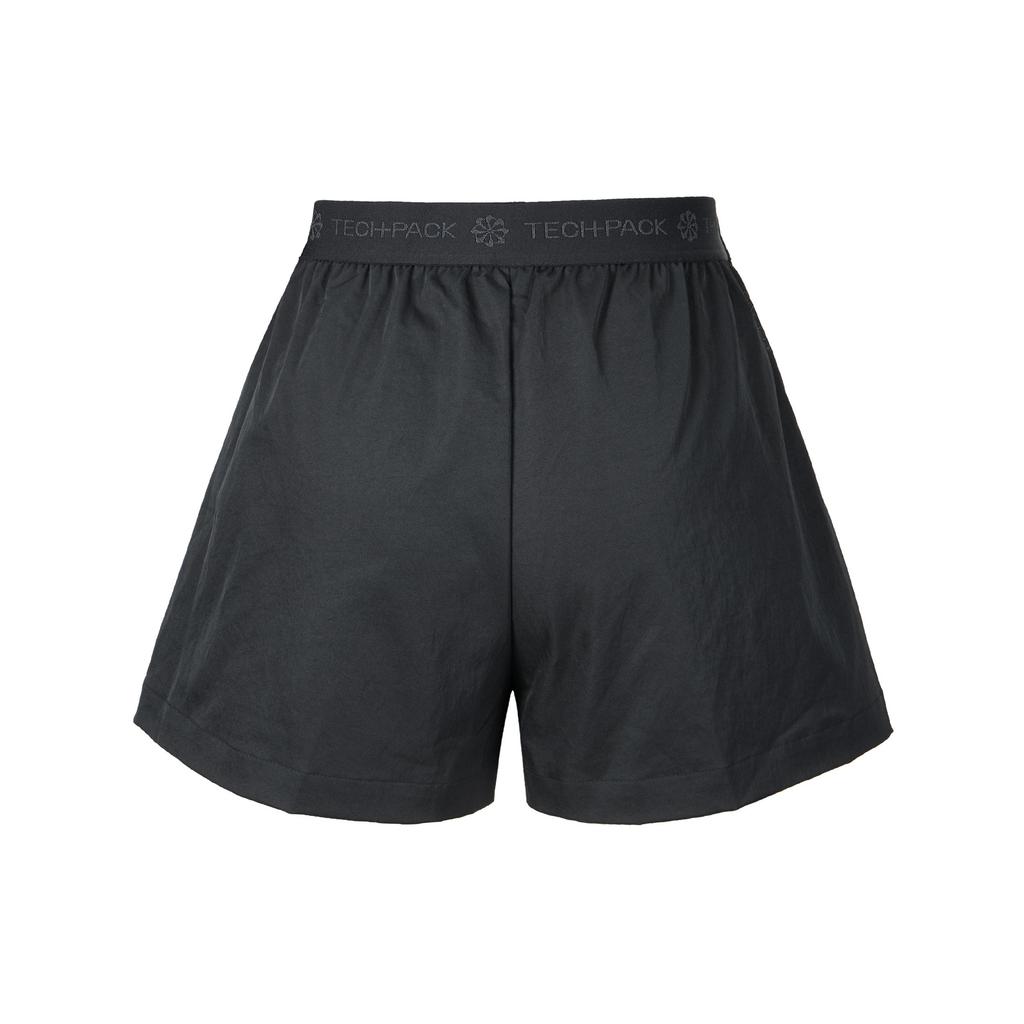 Nike Odzież sportowa Tech Pack Asymetryczna Szybkoschnąca Spódniczka Damska z Wysokim Stanem Ciemny Grafit-Czarny DV8492-010