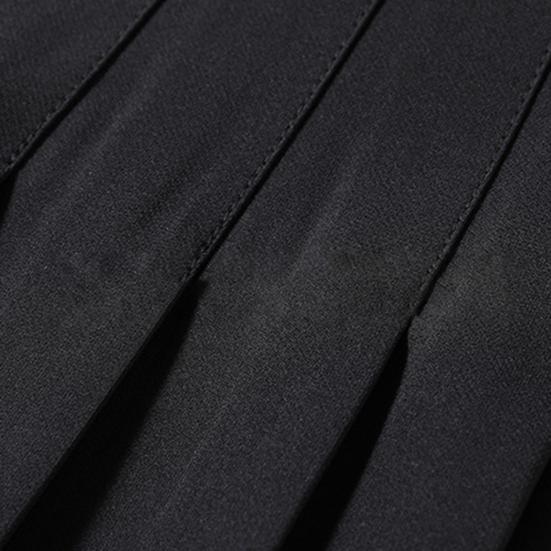 Fusta mini pentru femei în talie Fusta în formă de A Culoare uni cu pantaloni scurți Căptușeală Fusta scurtă înaltă elastică Versatilă