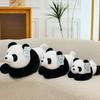 New Simulation Lying Down Giant Panda Plush Toy Cute Pet Home Ornament Children Sleeping Throw Pillow Chengdu Souvenir