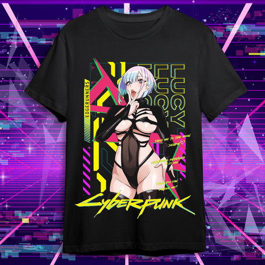 

Seductive Lucy Kawaii AnimeT shirt Graphics Unisex All Size Cotton S