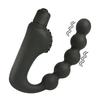 Silicone Beaded Anal Vibrator G-spot Vibrating Butt Plug Prostate Massager Battery Operated Sex Toys for Women Men Gay Adult Pro