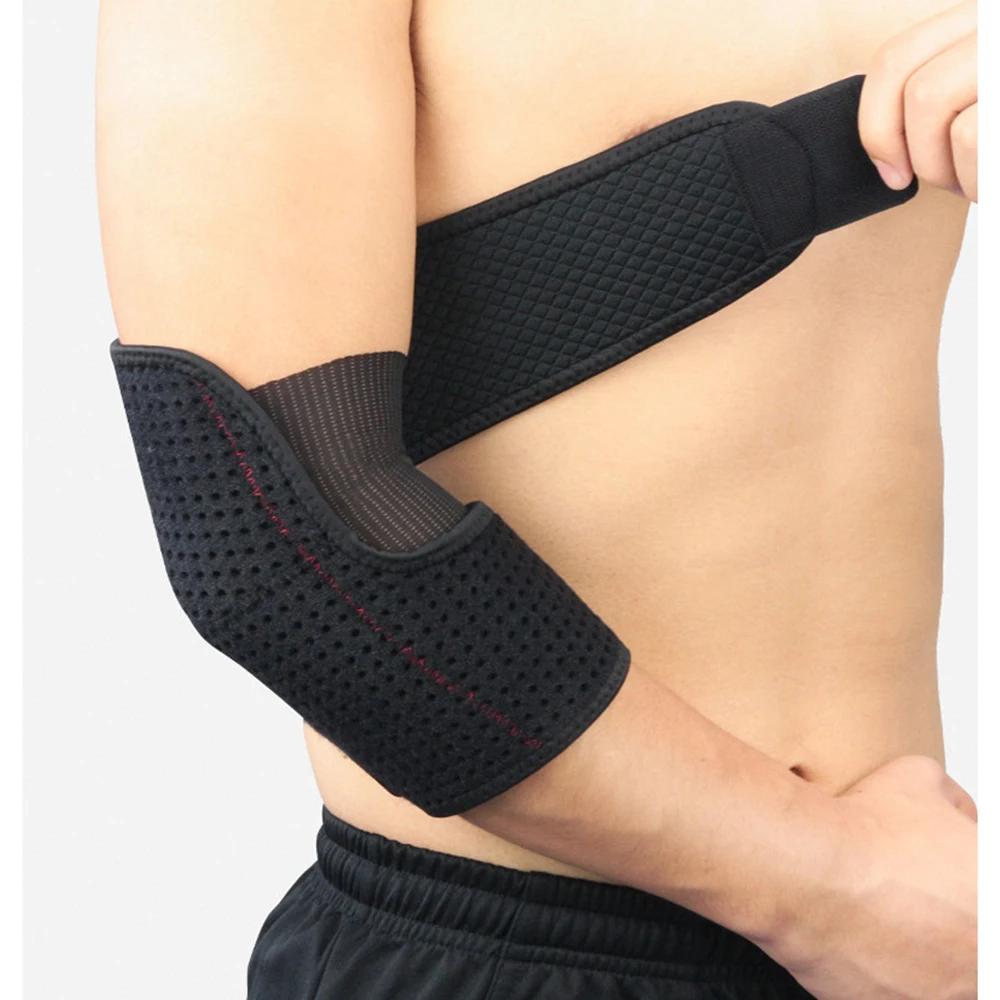 

1Pcs Customizable Compression Elbow Brace Women Men Sports Elbow Ergonomic Support Protector Weightlifting Pain Elbow Sleeves Tendonitis One size fits All
