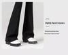 Petite Women's High-Waist Black Micro-Flare Jeans - Spring/Summer 2025 Collection