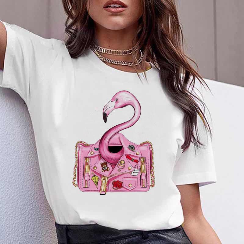 Horse Head Print Women T Shirt Aesthetic Art Short Sleeve Clothing Female T-Shirt Harajuku Graphic Clothing Women's Top