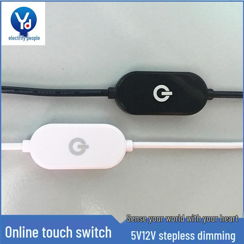 Three-Speed Dimmable LED Strip Dual-Color Touch Sensor Switch