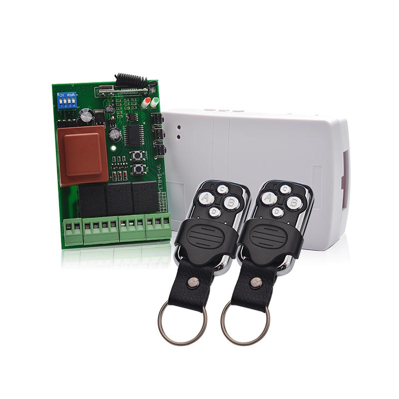 110-220VAC Tubular Motor Electric Door Controllers Are Widely Used in Garage Doors Supermarkets and Other Similar Applications 315MHz