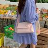 New women's bag texture niche design soft cloud bag crossbody small square bag casual versatile shoulder bag