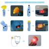 Doctor Kit, 35 Pack Kids Dentist Surgeon Vet Medical Kit with Light and Sound