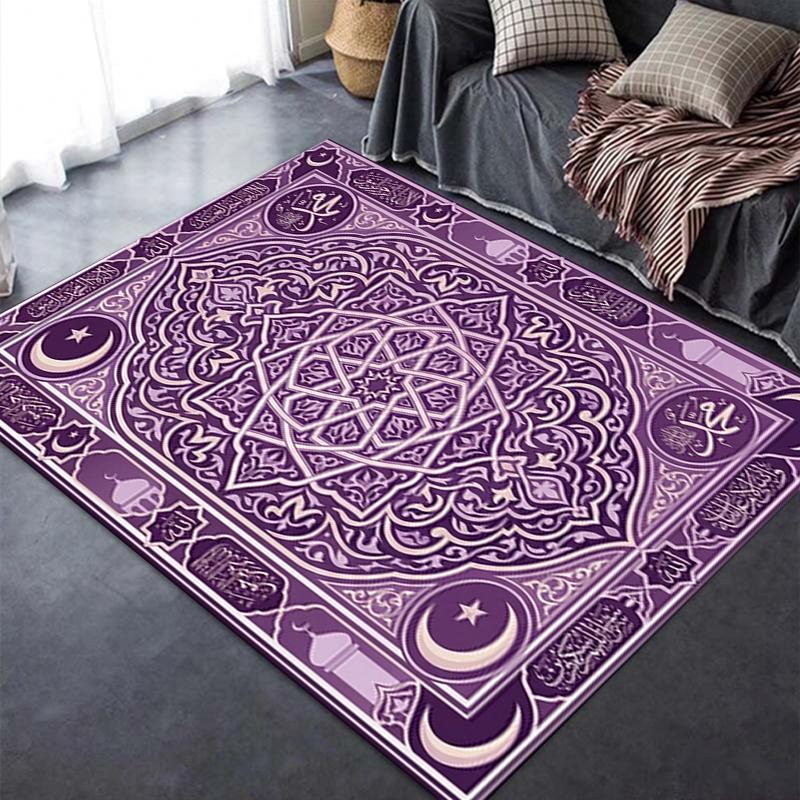 2025 New Muslim Carpet Rug for Living Room Bedroom Home Sofa Decoration,Kids play Non-slip Floor Mat124