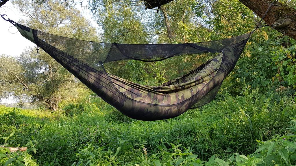 BUSHMEN travel gear Hammock Mosquito Net, Official Japanese Product (JUNGLE)