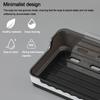 Durable Soap Dish Storage Holder Stand Tray Storage Rack  Bathroom Kitchen Sink Organizer