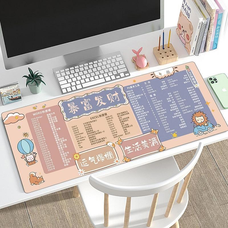 

Gureide Extra Large Multi-functional Shortcut Key Office Mouse Pad