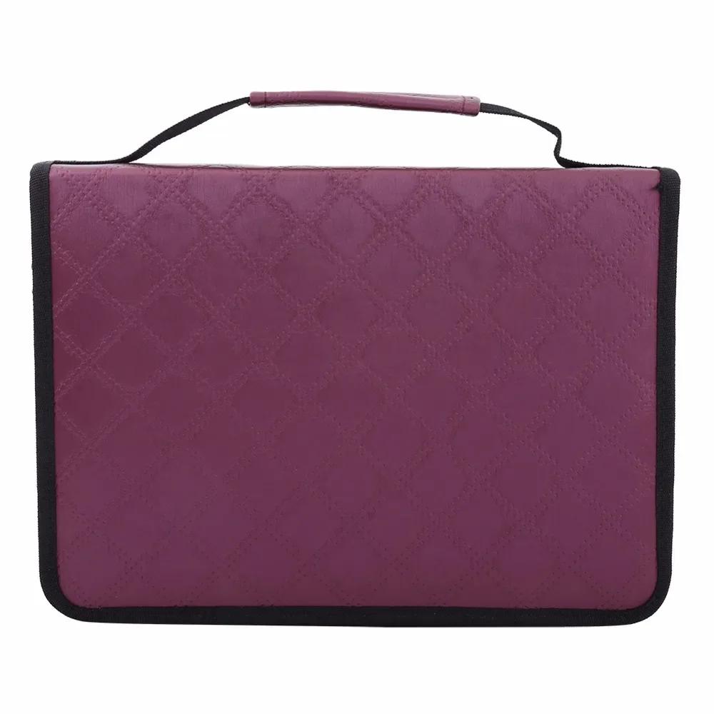 150 Slots PU Leather School Pencil Case Large Capacity Colored Pencil Bag Box Organizer Zipper Pen Pencil Bag For Art Supplies
