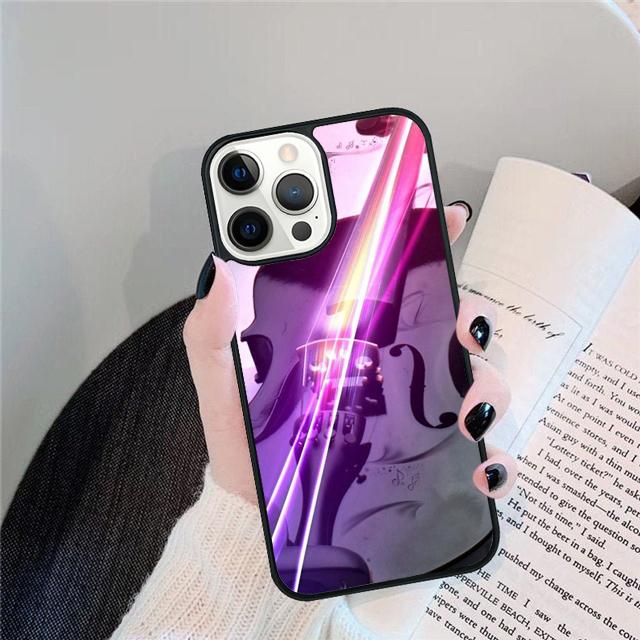 Musical Cello Violin Coque Shell For iPhone 17 Air 15 16 14 13 12 Pro Max 11 Pro Max Plus Phone Case Cover