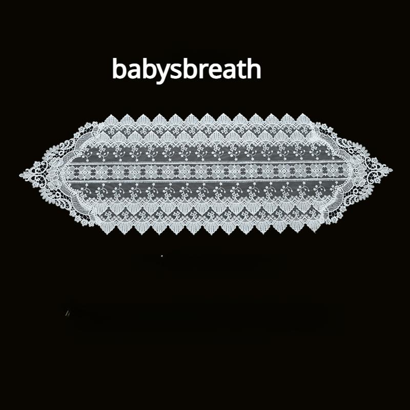 Neue europäische Spitze ausgeschnittene Hotel-Heimdekoration, Esstischdecke und Couchtischdecke, Sky Star-Spitze, TV-Schrank, staubdichtes Tuch, Tischfahne