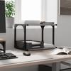 Printer Stand 2 Shelves Grey Sonoma 41x28x33.5cm Engineered Wood