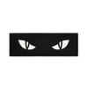 Glow-in-the-Dark Reflective Cat Eye Devil's Eye Monster Velcro Patch for Bags and Armbands