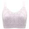 Traceless big breasts, small underwear, women's full cup, no steel ring, anti-bumping rabbit ears, thin styles, double breasts, large size bra.