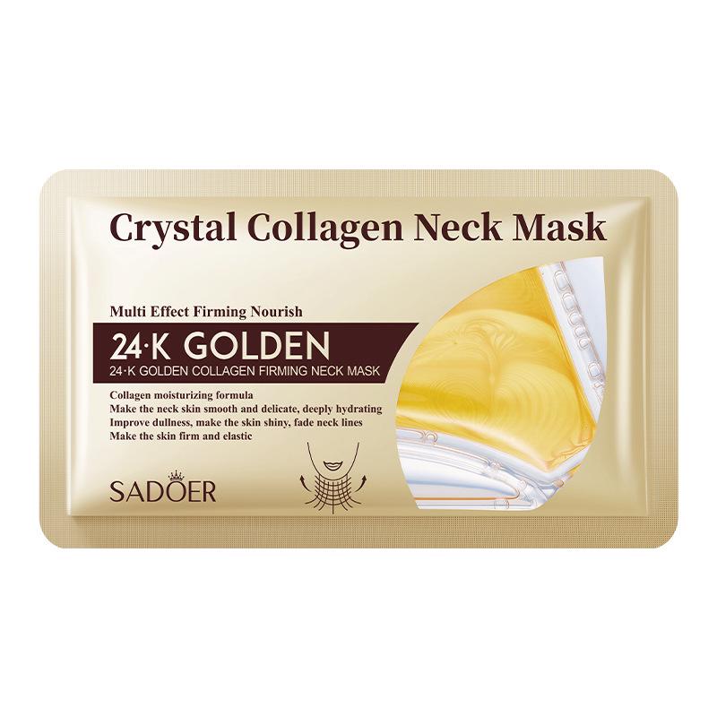SADOER 24K Gold Collagen Neck Firming Mask (Bilingual Edition) 40g